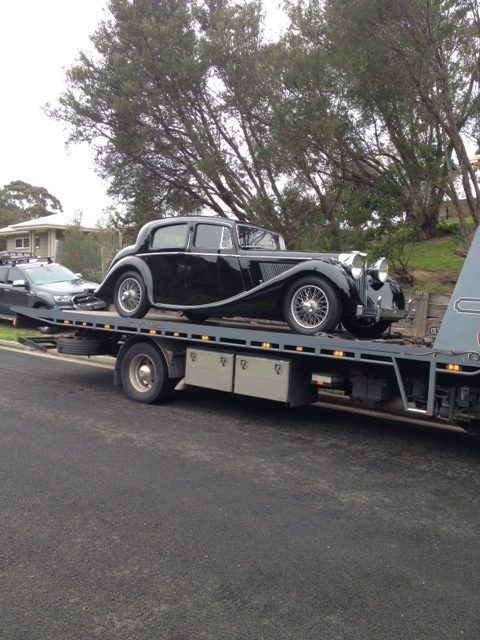 Removing the Jaguar Mk IV from Australia