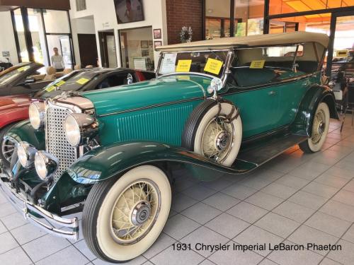 1931 Chrysler Imperial LeBaron Phaeton